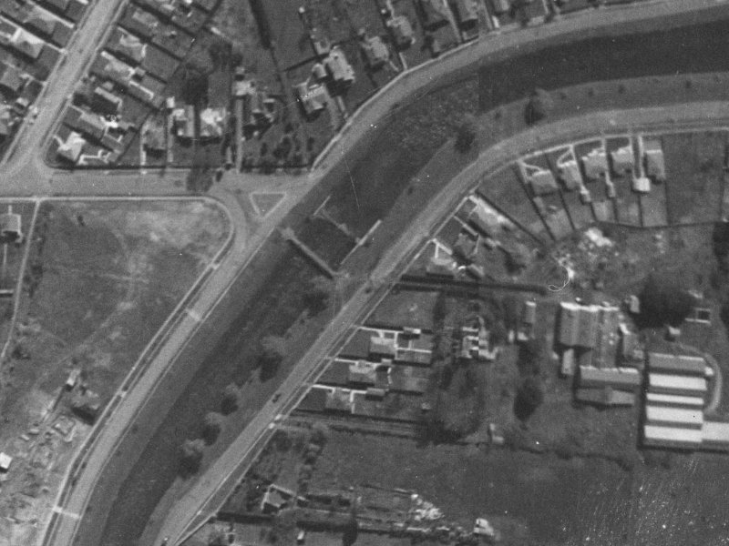 398 Avonside Drive from the air, 1940-1944