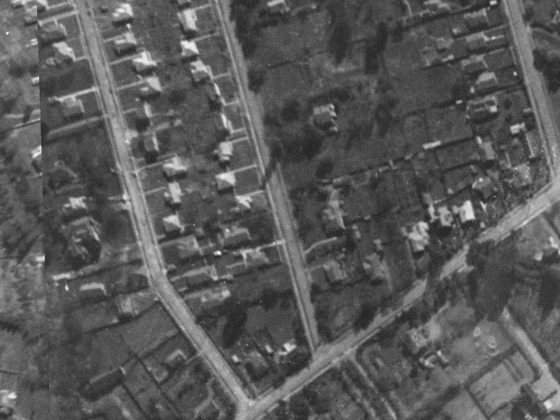 7 Bryndwr Road from the air, 1940-1944