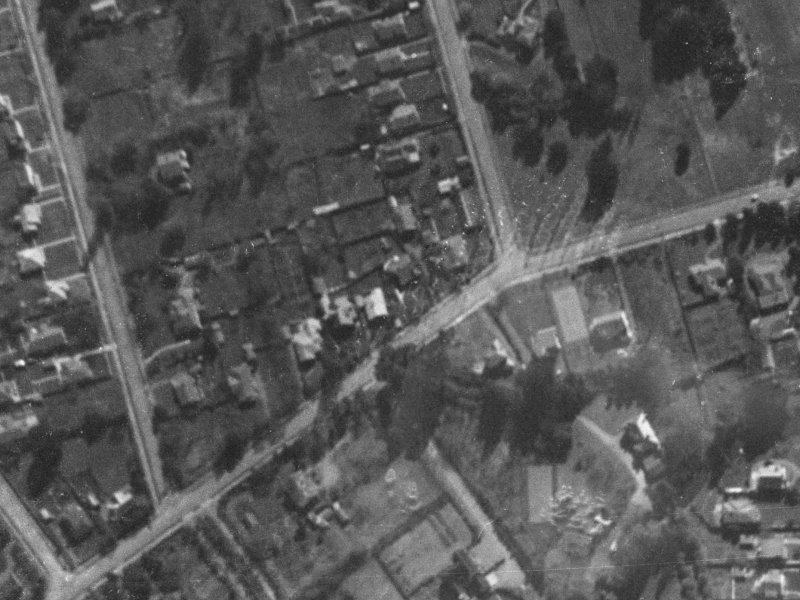55 Glandovey Road from the air, 1940-1944