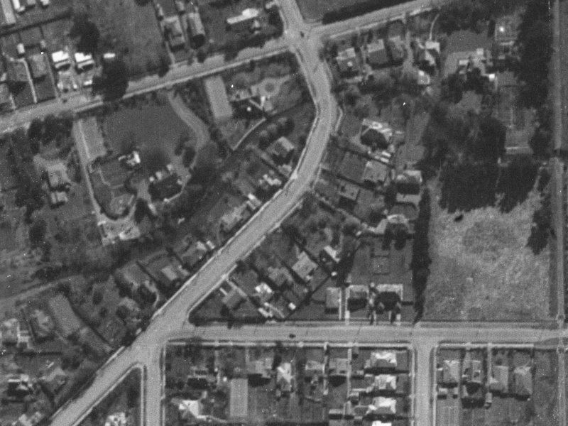 40 Idris Road from the air, 1940-1944