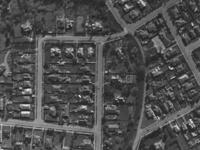 71 Garden Road from the air, 1940-1944