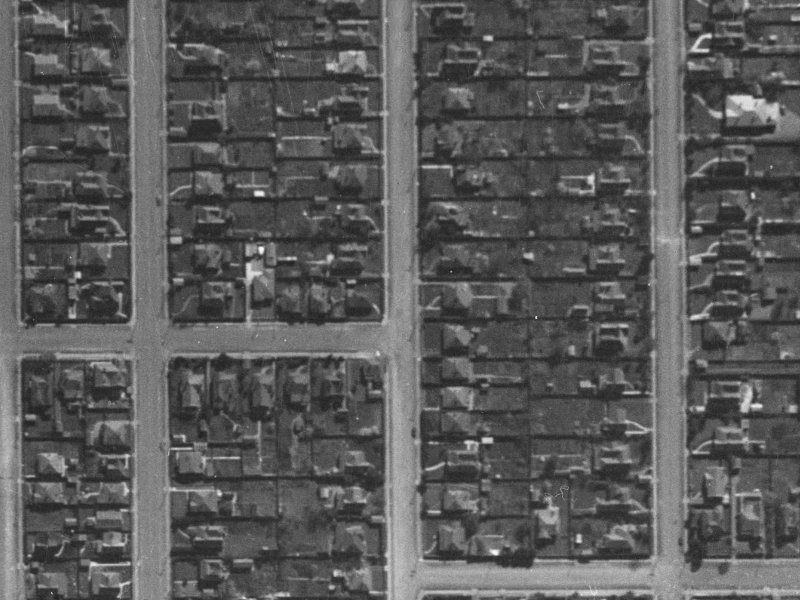 151 Canon Street from the air, 1940-1944