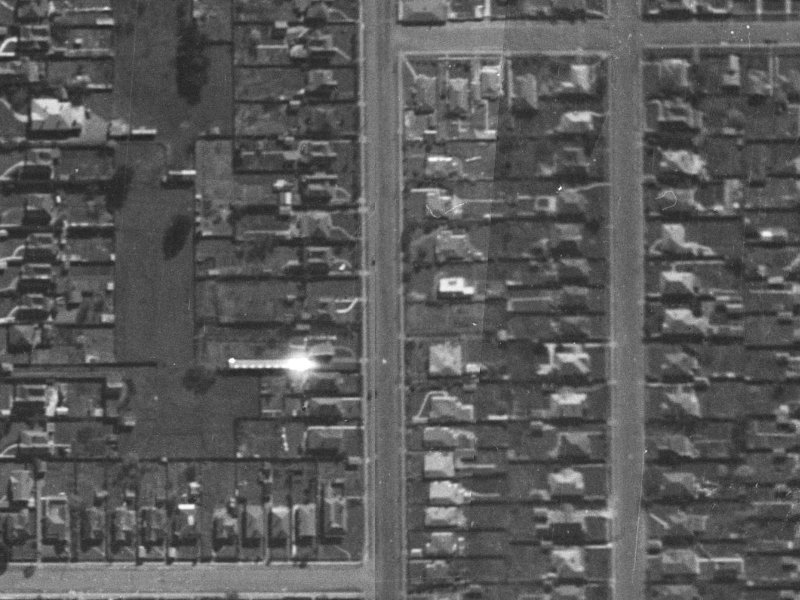 62 Hills Road from the air, 1940-1944