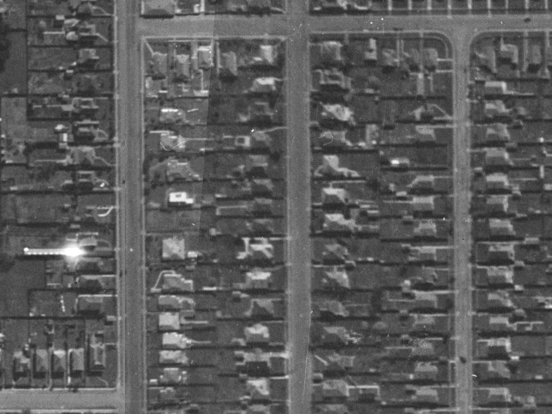 37 Slater Street from the air, 1940-1944