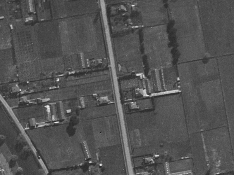 107A Gayhurst Road from the air, 1940-1944