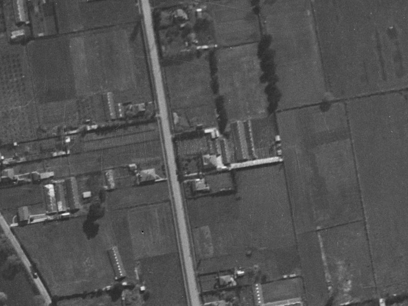 114 Gayhurst Road from the air, 1940-1944