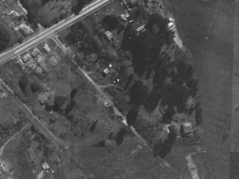 10 Esk Place from the air, 1940-1944
