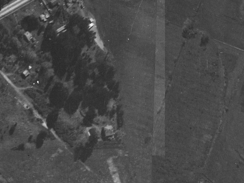 16 Esk Place from the air, 1940-1944
