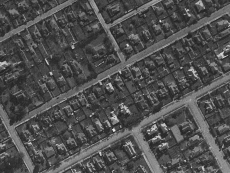 36 Office Road from the air, 1940-1944