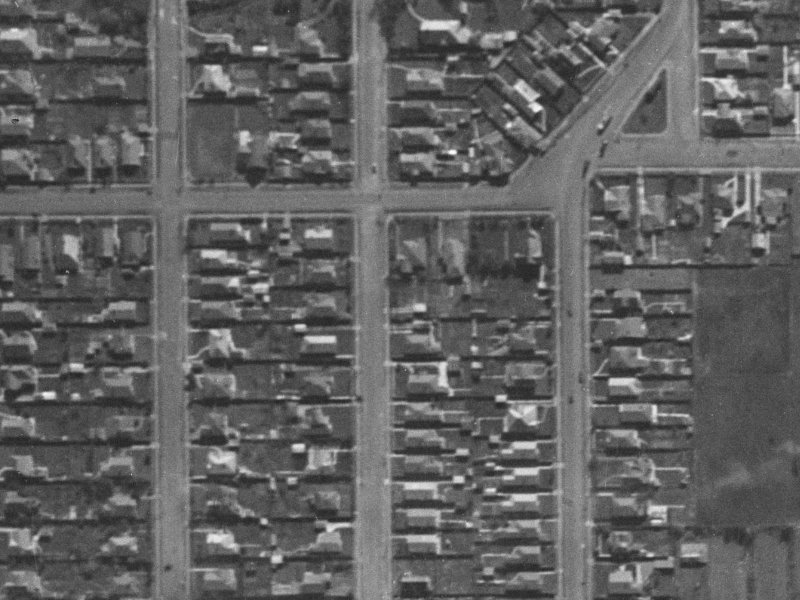 44 Petrie Street from the air, 1940-1944