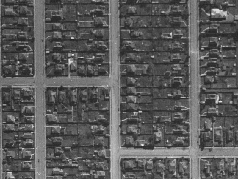 104 Geraldine Street from the air, 1940-1944