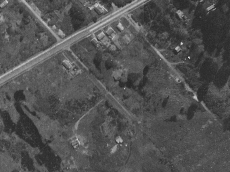121 Marlow Road from the air, 1940-1944