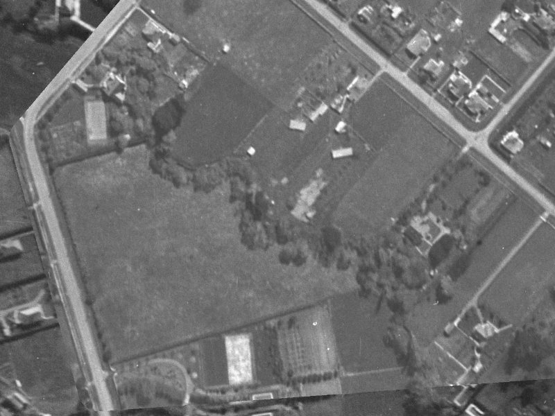 143A Hamilton Avenue from the air, 1940-1944