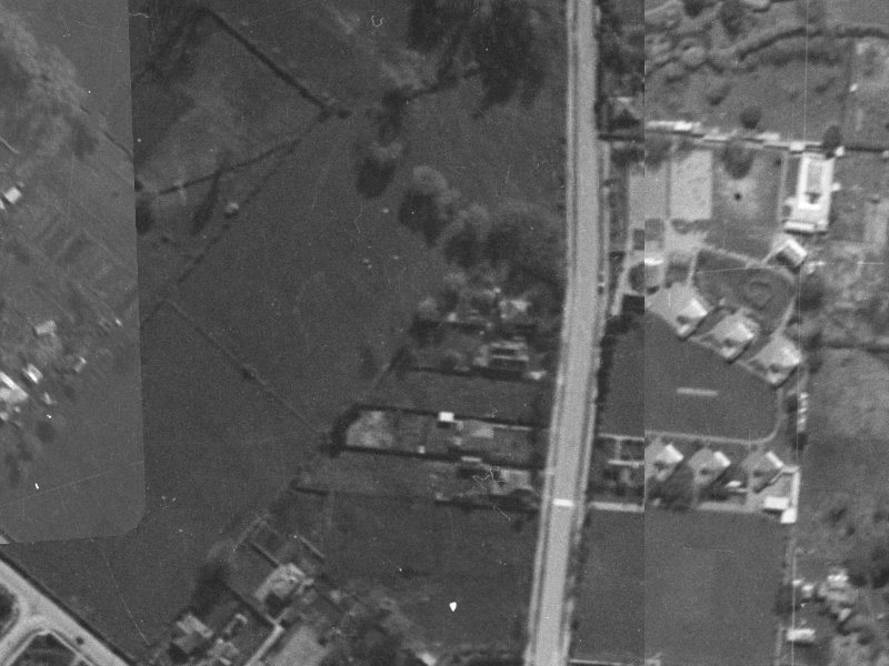 155A Clyde Road from the air, 1940-1944