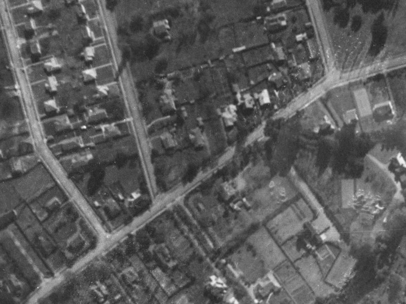 45 Glandovey Road from the air, 1940-1944