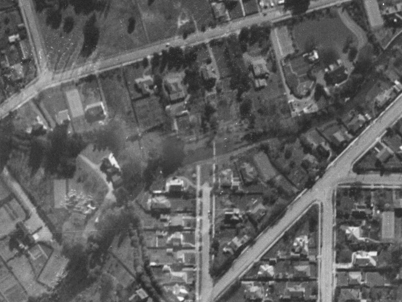 13 Bradnor Road from the air, 1940-1944