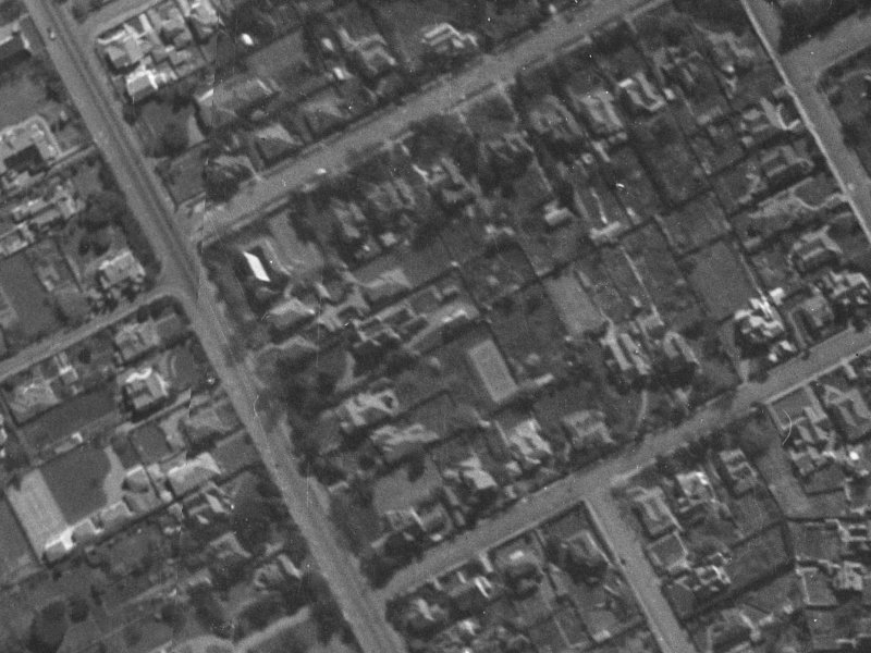 100 Papanui Road from the air, 1940-1944
