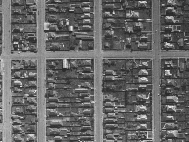 99 Sherborne Street from the air, 1940-1944