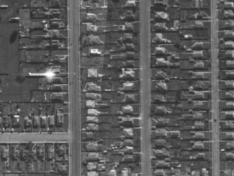 29 Slater Street from the air, 1940-1944