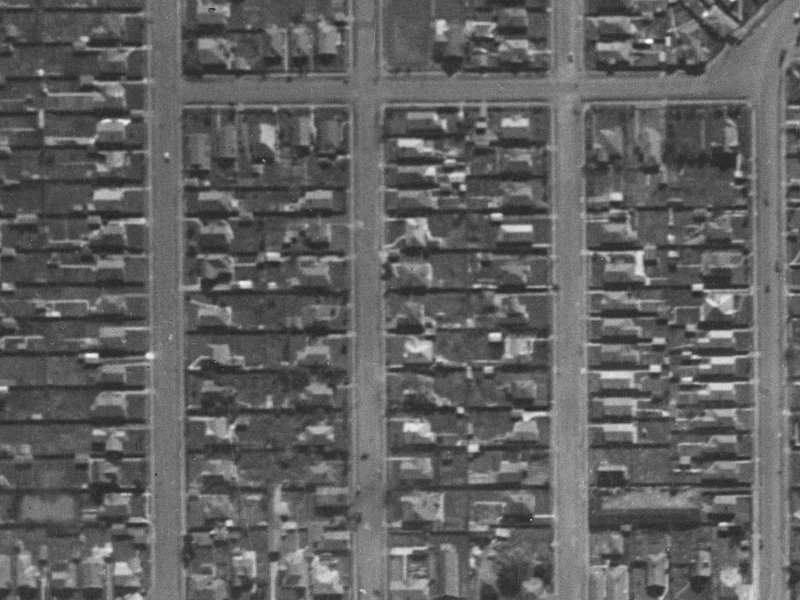 36 Petrie Street from the air, 1940-1944