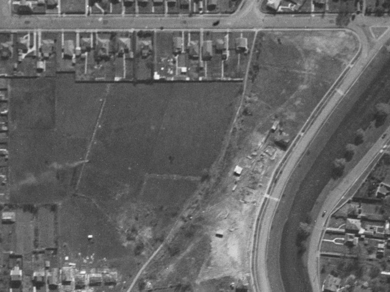 58 Flesher Avenue from the air, 1940-1944