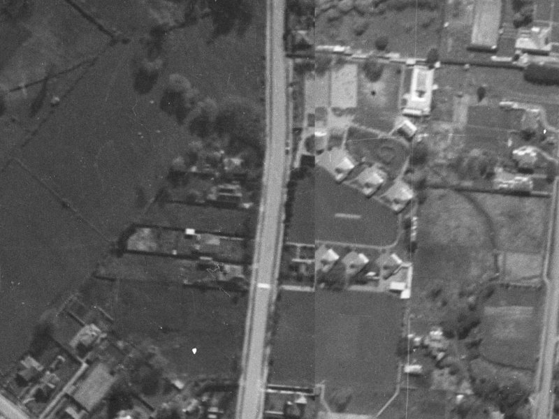 168 Clyde Road from the air, 1940-1944