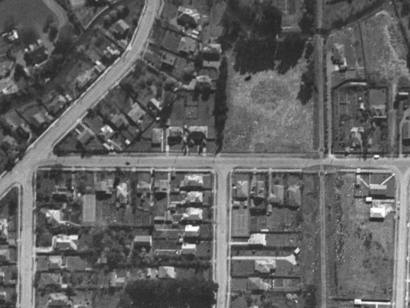 37 Wroxton Terrace from the air, 1940-1944