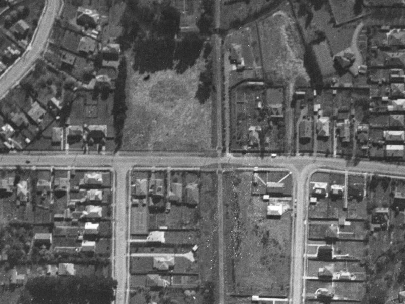 34E Wroxton Terrace from the air, 1940-1944