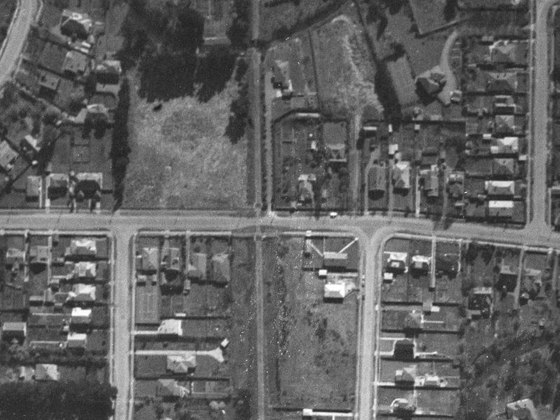 30A Wroxton Terrace from the air, 1940-1944