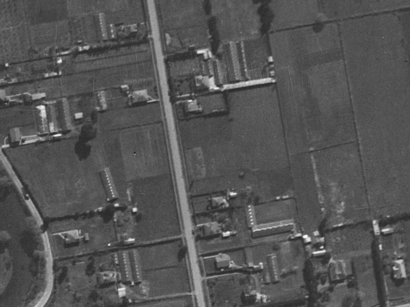 96 Gayhurst Road from the air, 1940-1944