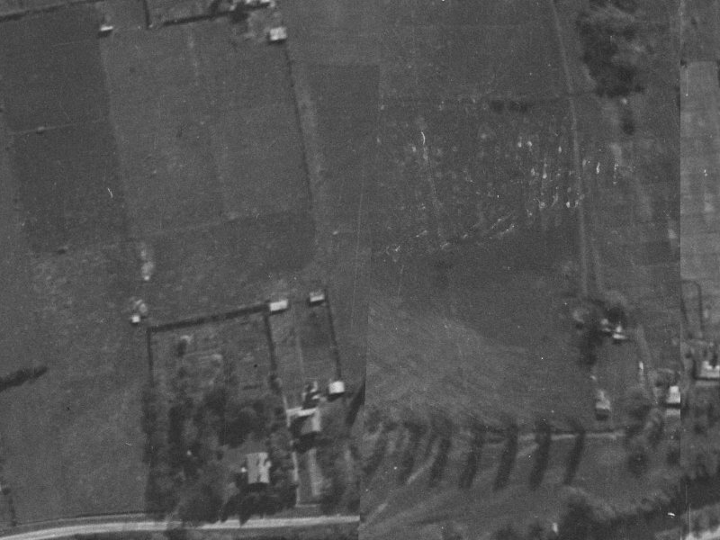 123 Locksley Avenue from the air, 1940-1944