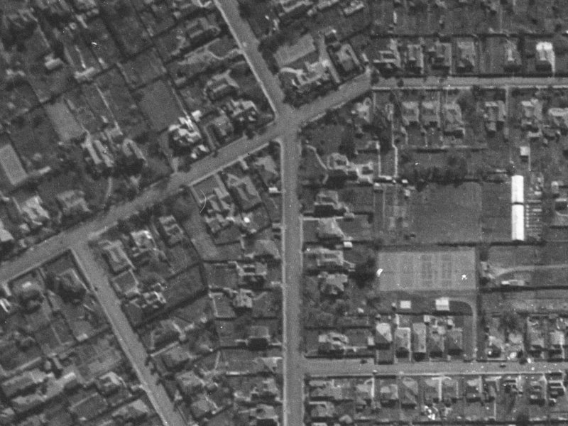 31E Bristol Street from the air, 1940-1944