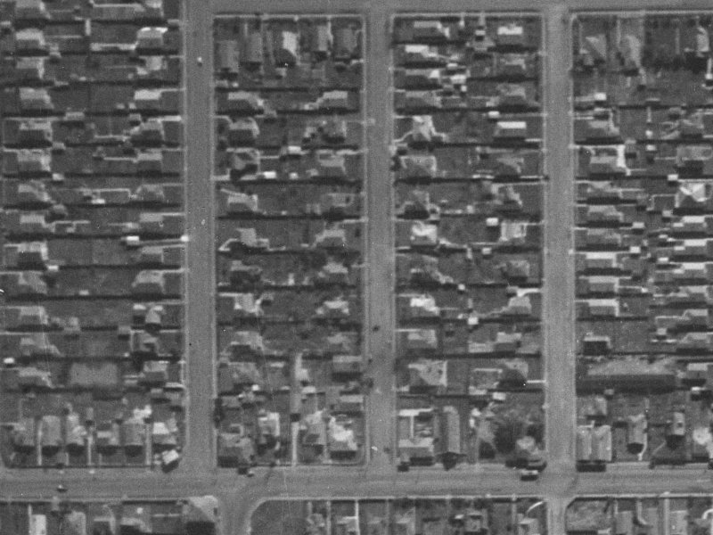 19 Chrystal Street from the air, 1940-1944