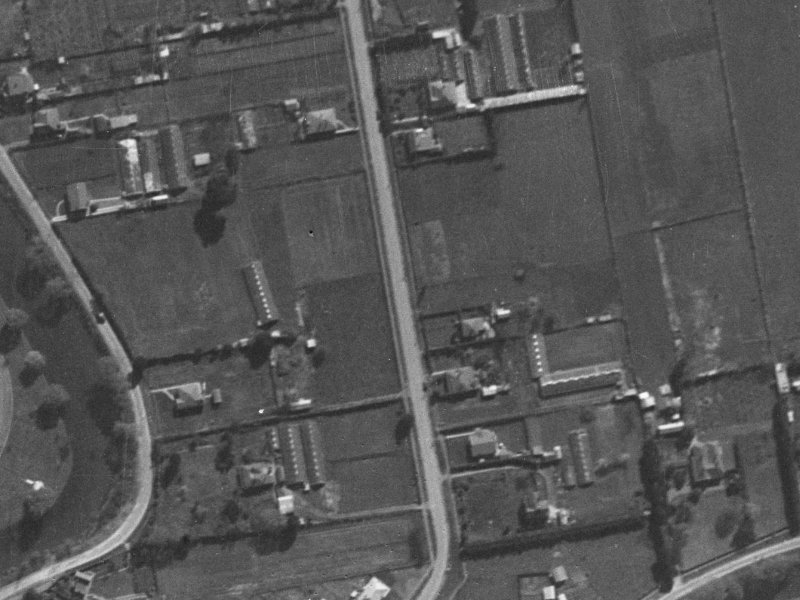 79 Gayhurst Road from the air, 1940-1944