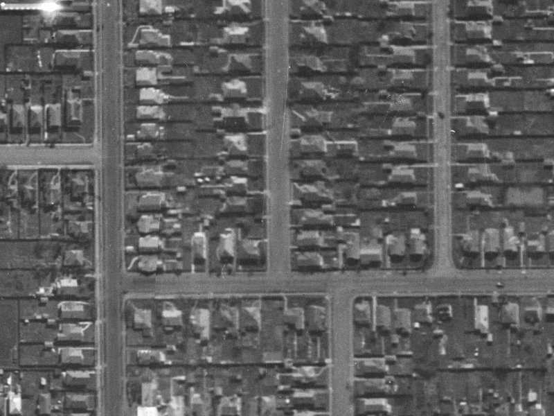 8 Slater Street from the air, 1940-1944