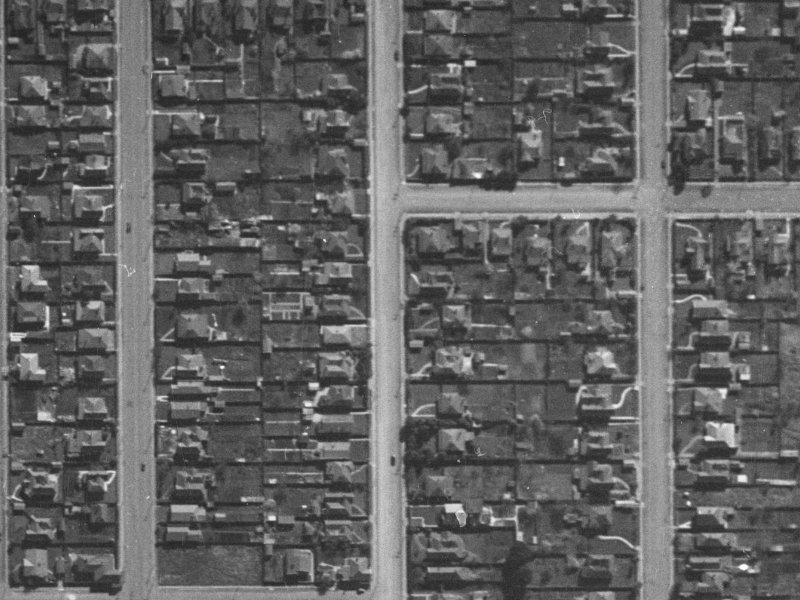 80 Geraldine Street from the air, 1940-1944