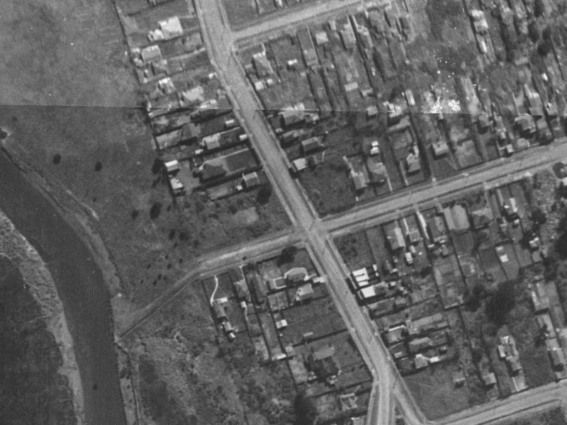 176 Union Street from the air, 1940-1944