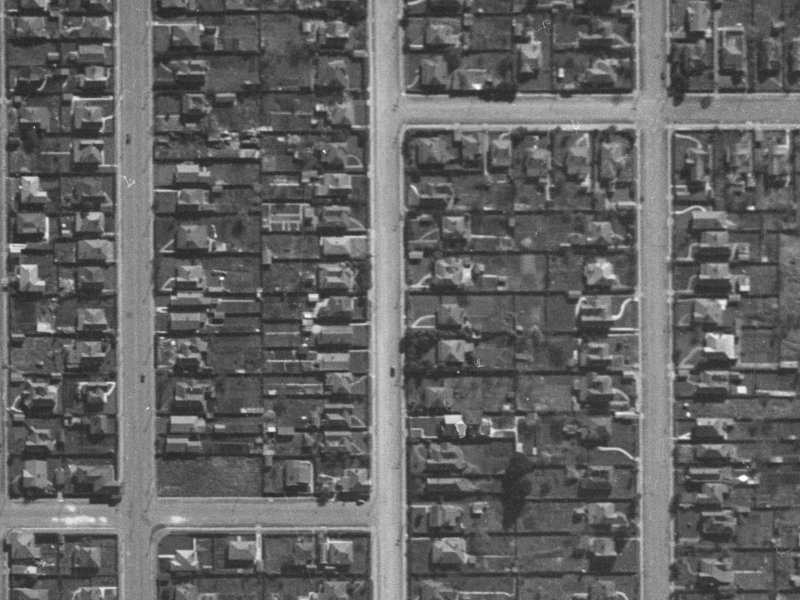66 Geraldine Street from the air, 1940-1944