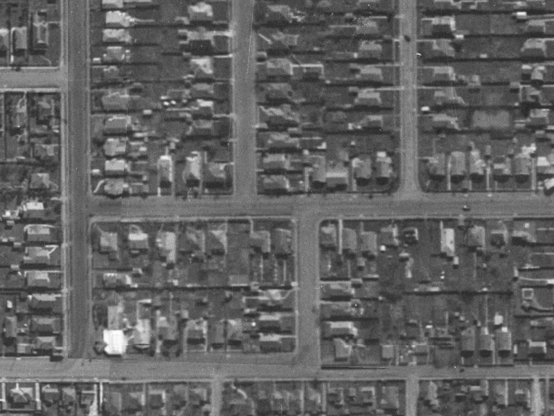 24 N Avon Road from the air, 1940-1944