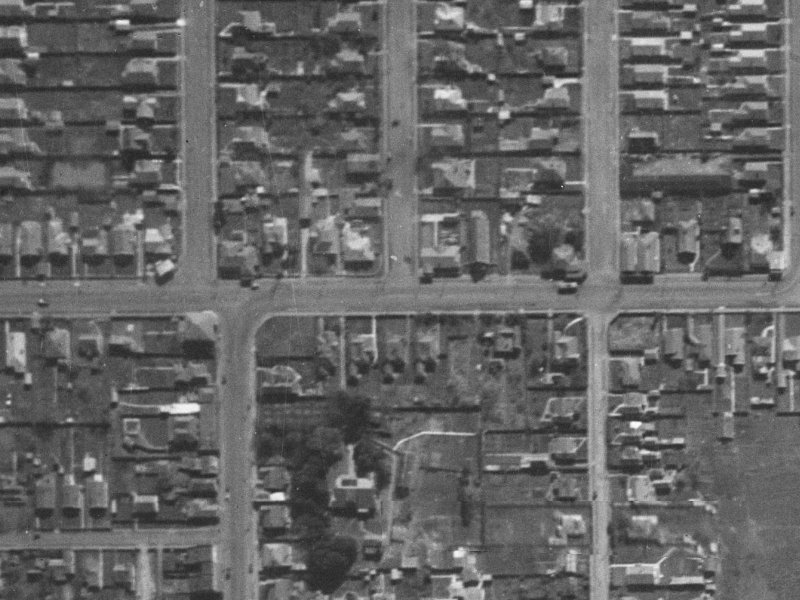 N Avon Road from the air, 1940-1944