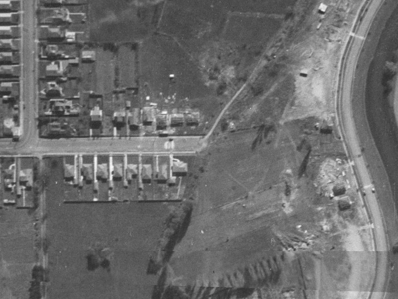 172A N Avon Road from the air, 1940-1944