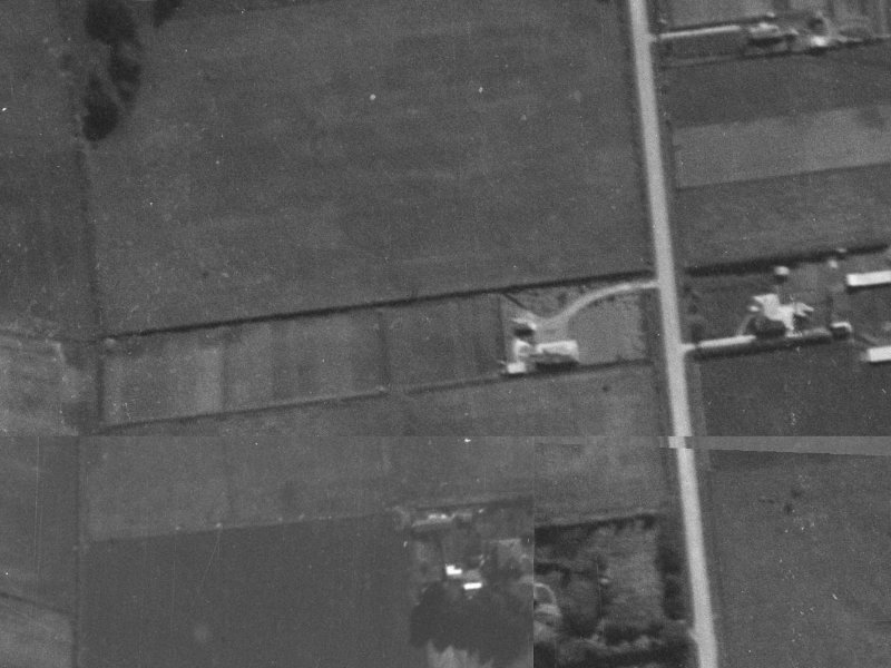 9 Lynfield Avenue from the air, 1940-1944