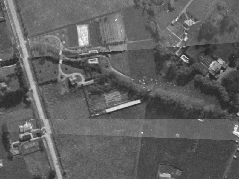 24 Wilfrid Street from the air, 1940-1944