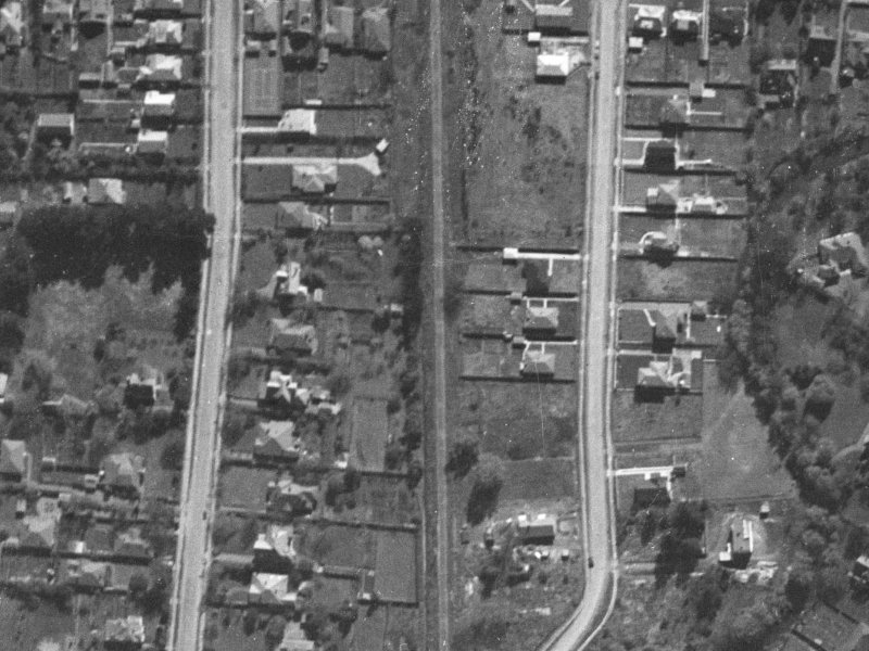 41 Clifford Avenue from the air, 1940-1944