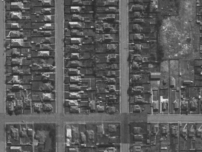 55 Bishop Street from the air, 1940-1944