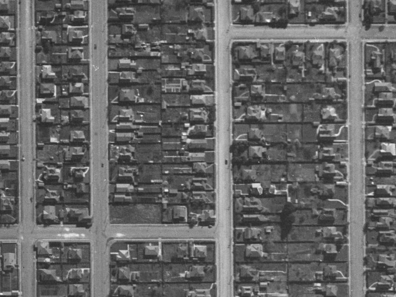 59 Geraldine Street from the air, 1940-1944