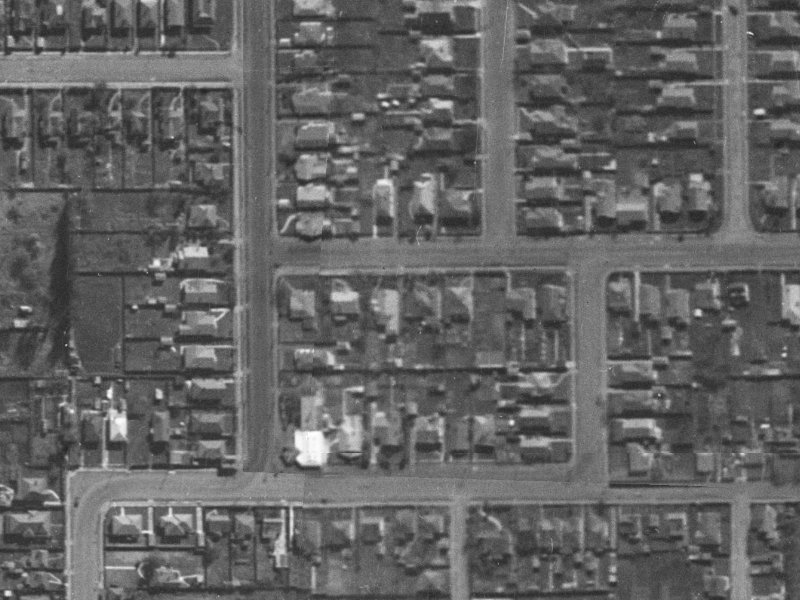 10B North Avon Road from the air, 1940-1944