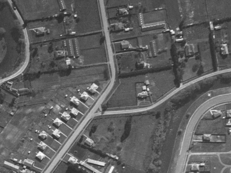 59 Gayhurst Road from the air, 1940-1944