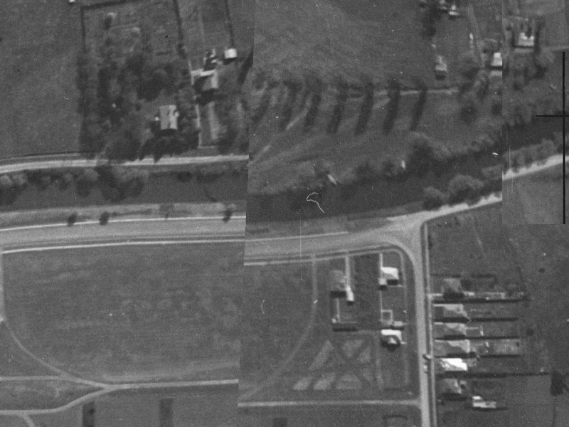 814 Avonside Drive from the air, 1940-1944