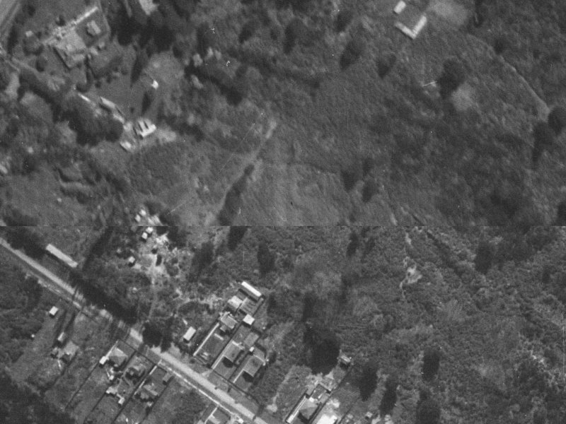 31 Bickerton Street from the air, 1940-1944